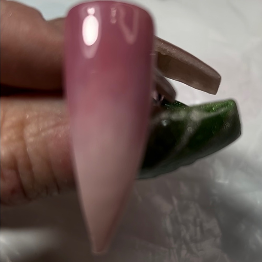 Pink Ombré Custom Press On Nails